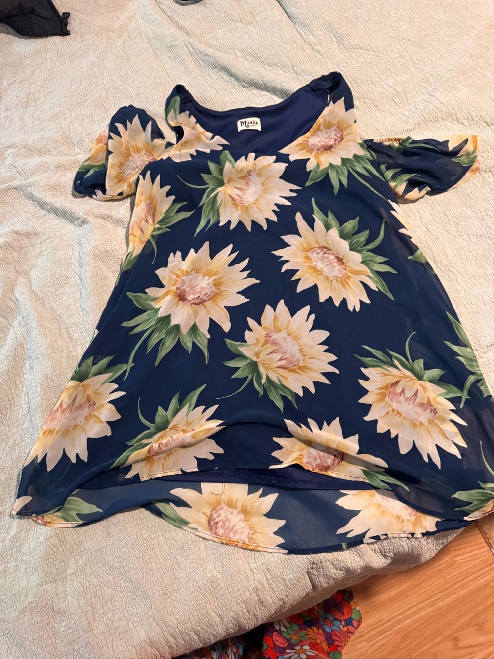 Show Me Your Mumu sunflower dress
